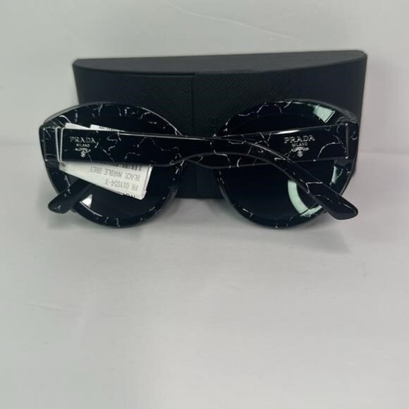New Authentic- PRADA Dark Grey Cat Eye Ladies Sunglasses PR 01YS 09V5S0 54 - Picture 16 of 16